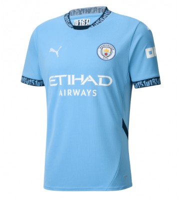 Manchester City Replica Home Stadium Shirt 2024-25 Short Sleeve